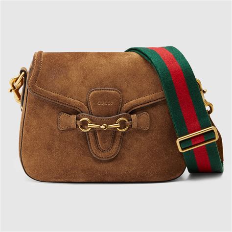 gucci lady web tan suede|gucci lady web handbags.